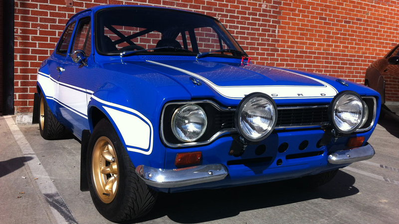 A surviving Ford Escort Mk1 from the filming of Fast and Furious 6